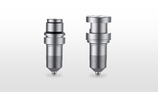 君特热流道 针阀式喷嘴 - For variable material use with consistent gate quality, innovative coating, sophisticated tip geometries, homogeneous temperature distribution and material-friendly melt guidance